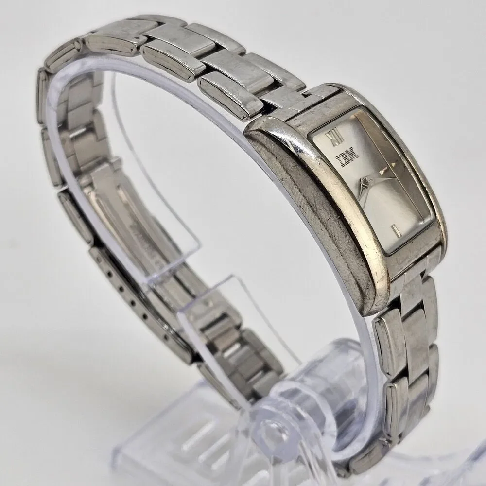 IBM Women's Watch‎ 20MM Gray Dial Gray Bracelet Band 7